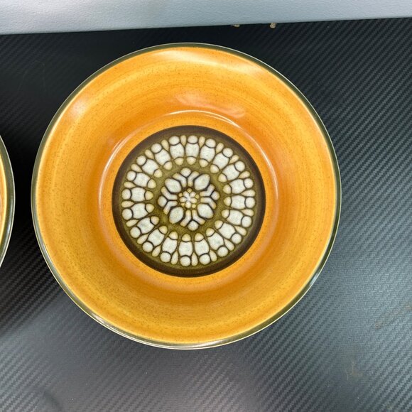 VTG Premiere Gano Dura Stone Cereal Bowls P9201 Japan Stoneware 70’s Set of 2 - Picture 3 of 12